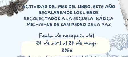 Flyer A4 Evento literario club de lectura collage azul y rosa (1)